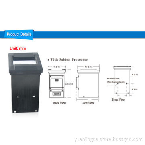 Mobile 1D 2D Contact Parking Automotive Code Scanner